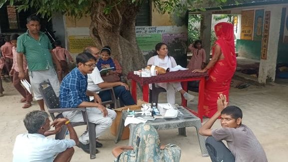 44 people suffering from fever in Titauli village, health camp set up