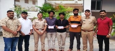 पुलिस हिरासत में आरोपी