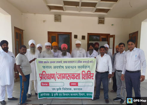 Action will be taken against burning of crop residue