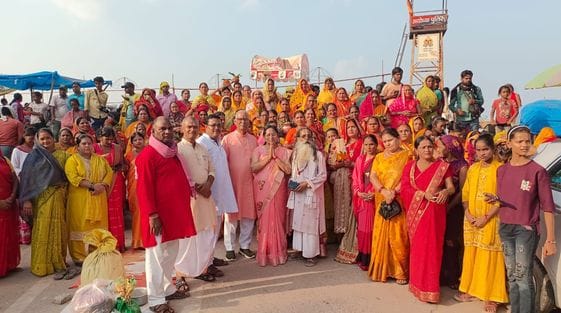 Shakti Vahini took out Kalash Yatra on the occasion of Silver Jubilee