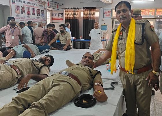 Blood donation camp organised under Seva Pakhwada campaign