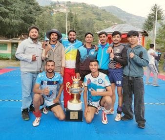 BMD Boys Nithar became the winner in the Panchayat level Kabaddi competition