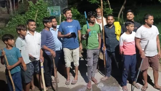 Fear of drones and thieves in the Terai region has people staying awake all night.