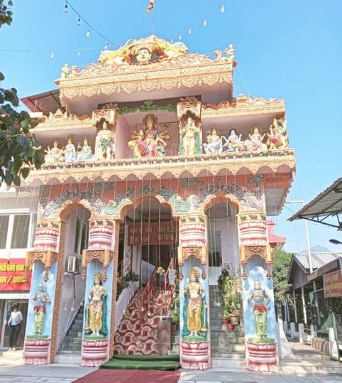 Navratri preparations complete, temples decorated with flowers and colourful lights