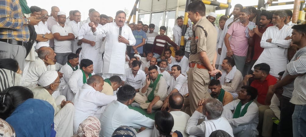 Protest held at Chhapar toll, remained free