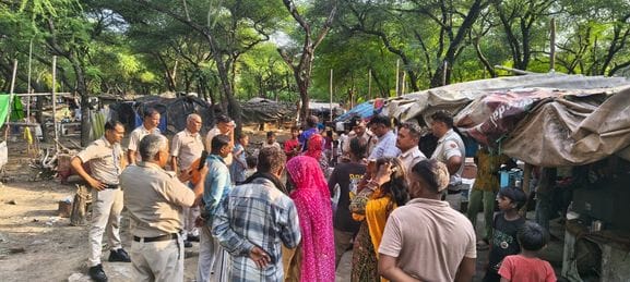 Police launched a manhunt to trace the Bangladeshi national.