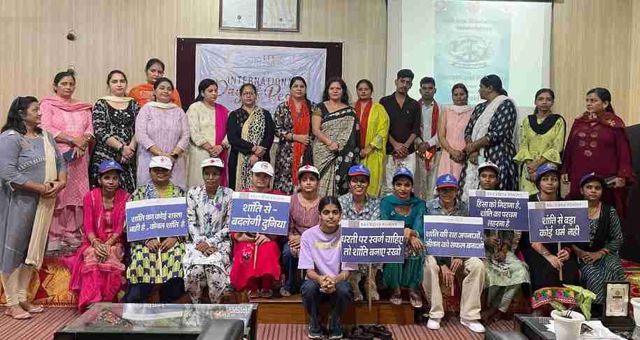 A workshop was organized on the topic of peace