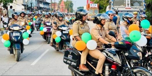 Bike rally gives message of safety of daughters