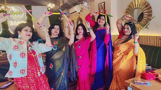 Garba will be in full swing in societies during Navratri, rehearsals are underway