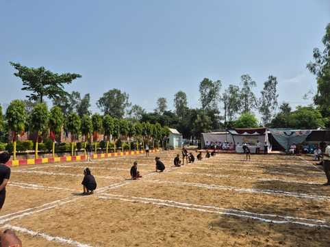 Girls of Balwanti Devi Girls Inter College selected at senior and junior divisional level in Kho-Kho.