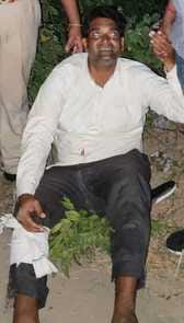 Accused of keeping meat in religious place injured in police encounter