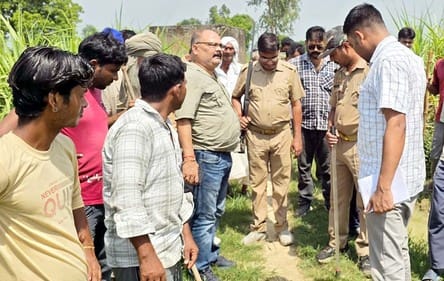 A young man who went to cut grass was attacked and injured by a leopard.