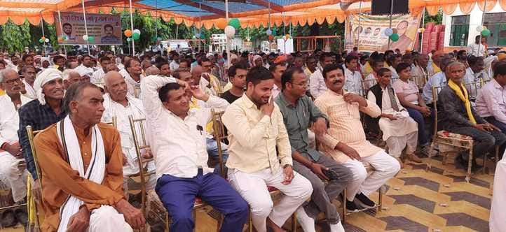 Prabhat Pheri taken out on the occasion of Vishwakarma Puja festival, felicitation ceremony held