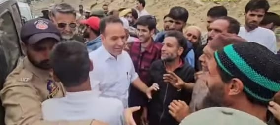 Kishtwar, MLA Sunil Sharma, Visit Village Margi, Meet Flood Vicitms