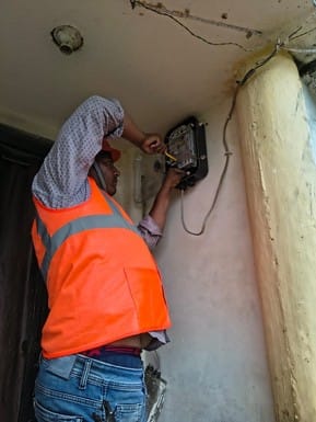 11,000 smart meters have been converted to prepaid, and power will be cut off as soon as the recharge is over.