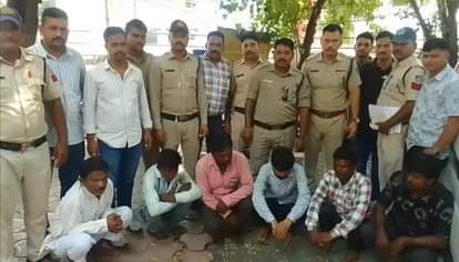 A woman practicing Garba was kidnapped by her own family members, and the police rescued her within two hours.