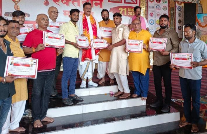1008 youth donated blood