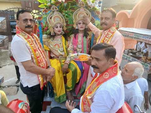 Shri Ram's wedding procession was taken out