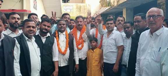 Lalchand became the president after winning a close contest by seven votes.
