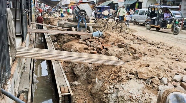 Drain construction in final stage, road to be rejuvenated soon