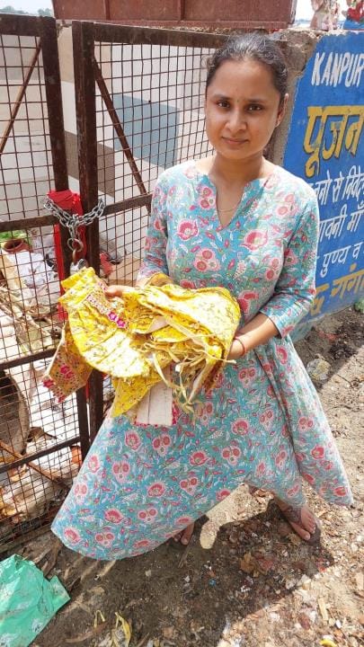 Dr. Sanjivani is saving the Ganga along with nature.