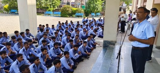 Students were made aware about drug abuse