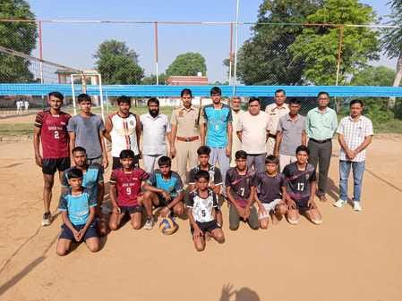 Volleyball competition held to keep youth away from drugs