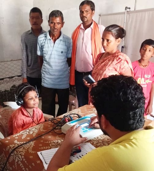 Registration of 131 disabled children in the measurement camp