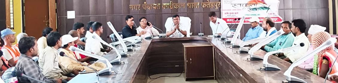 Officers put special emphasis on cleaning and fogging in the workshop