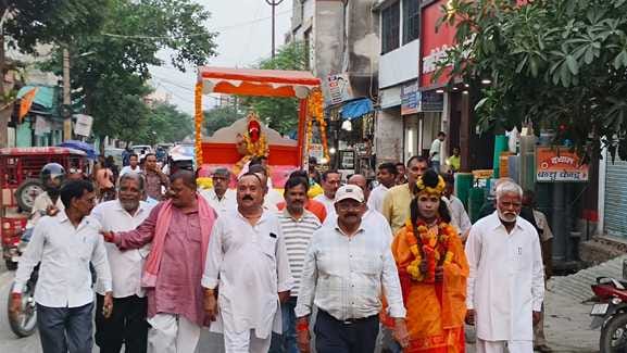 Shri Ramlila staging begins with flag procession