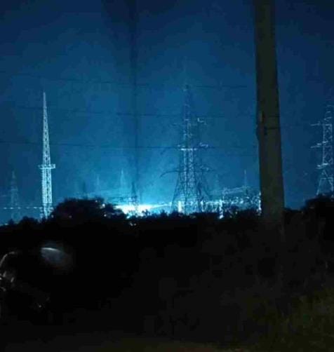 Fire at the 400 kV station in Kirodi, power supply disrupted to more than 40 villages.
