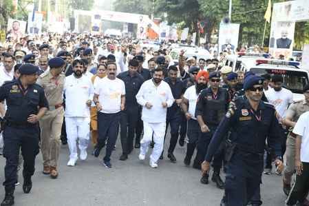Namo Yuva Run is a symbol of energy, enthusiasm and nation building: Nayab Saini