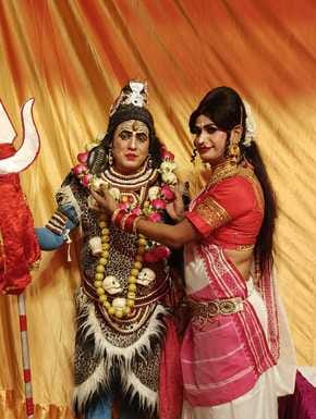 Ramlila: Flowers showered on Shiva's wedding in Khirnibagh