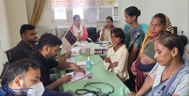Two people died due to fever and heart attack.