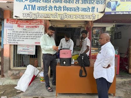 Agriculture Department team took seven samples from six pesticide shops.
