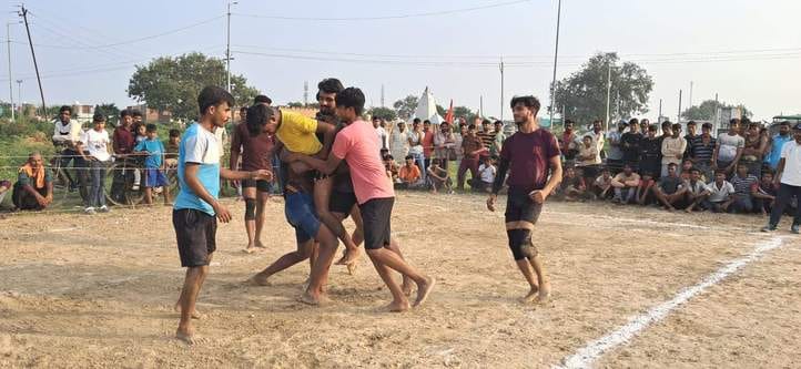 Arjun's team is number one in the Kabaddi competition