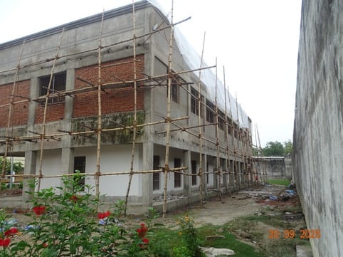 Two barracks are being built in the district jail at a cost of Rs 2.44 crore, 80% of the work is complete