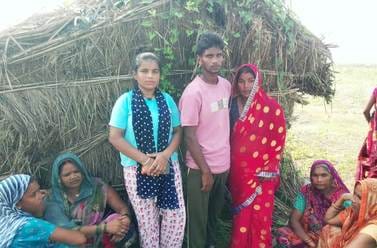 Family members kept their eyes fixed on the teenager who drowned in the river but could not find him.