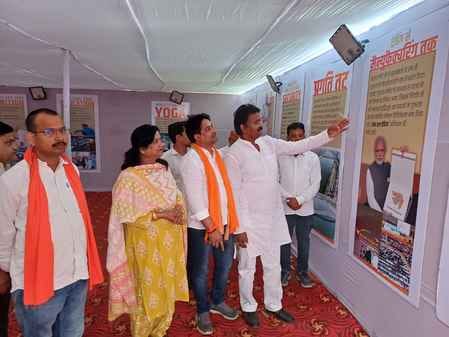 The picture of self-reliant India was seen in the exhibition