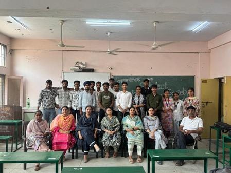 Manoj was appointed president and Muskan was appointed vice president.