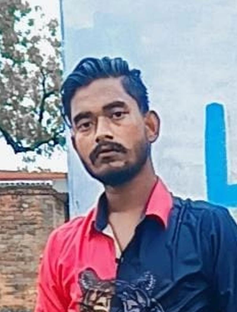Dead body of a youth found near the railway track