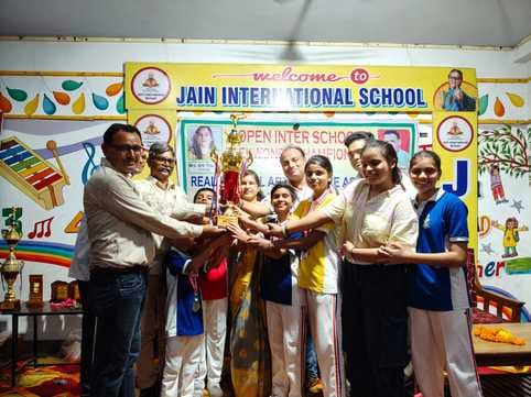 Jain International School first in Taekwondo competition