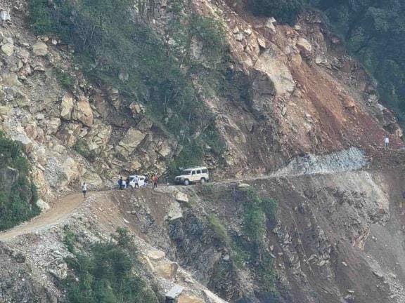 The people of the Thal region got relief on the eighth day due to the opening of the road.
