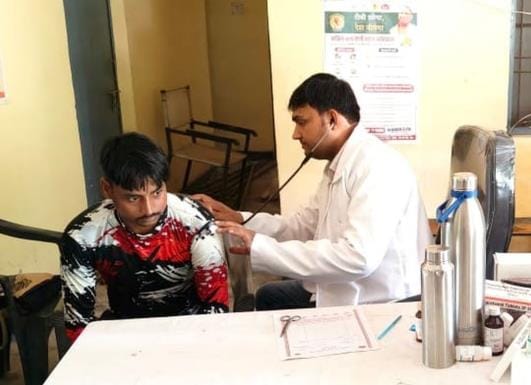 Patients with fever and cough increased in the health fair