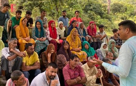 Udhampur, Pawan Khajuria, Jansabha Organised