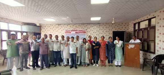 Virendra Hooda became the president of the Ministerial Staff Association.