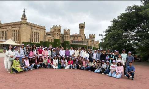 Students enjoyed their visit to Bangalore
