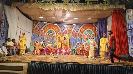 Ramlila is a living embodiment of our culture and ideals.