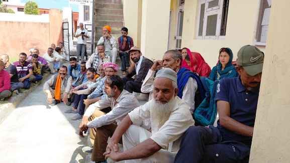 Farmers demonstrated unity by taking out a rally and submitting a memorandum.