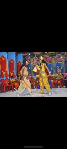 The audience was mesmerized by the Dhanush Yagya and the dialogue between Laxman and Parashuram.